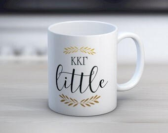 KKG Kappa Kappa Gamma Little Mug Sorority Coffee Mug
