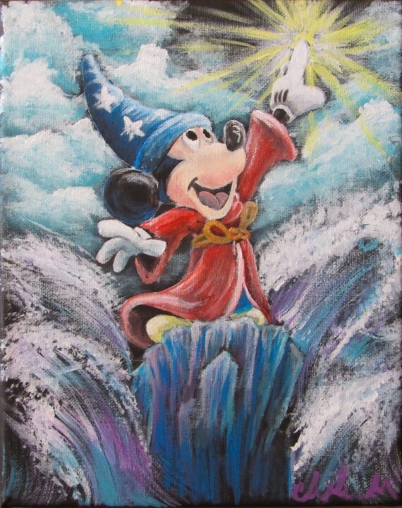 Items similar to Fantasia Painting- Original ComokeeArt on Etsy