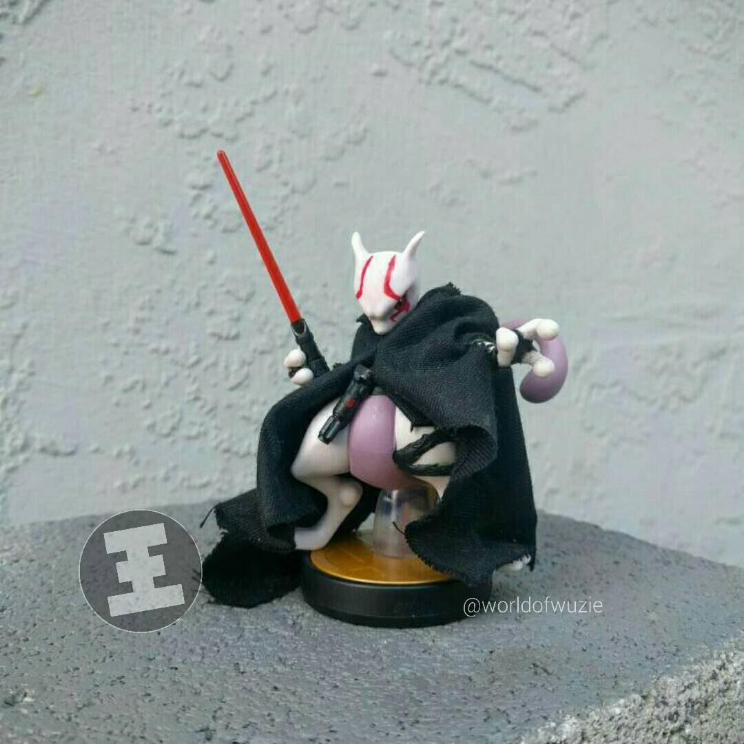 dark mewtwo amiibo card
