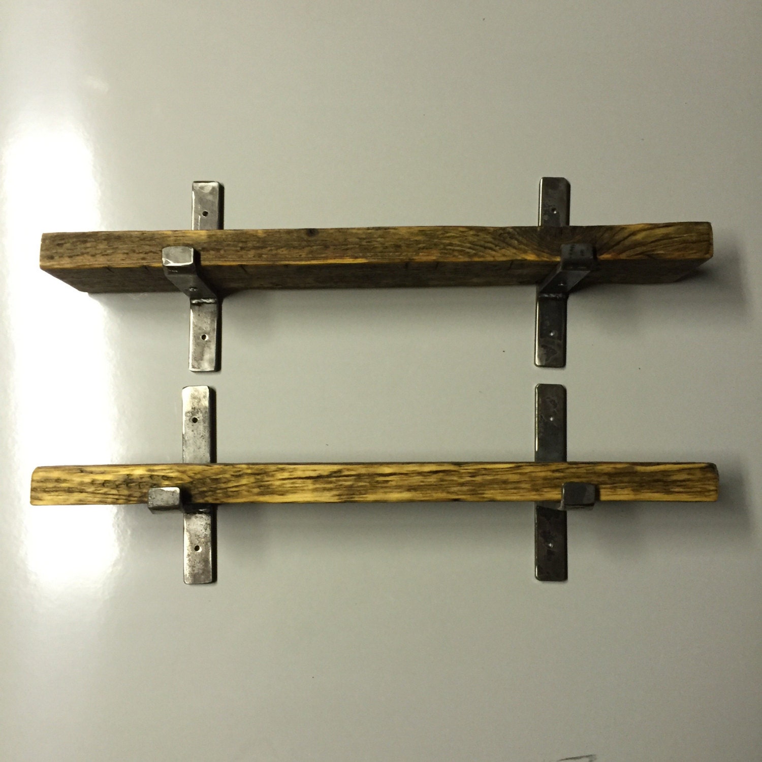 Industrial Shelving Brackets x 2