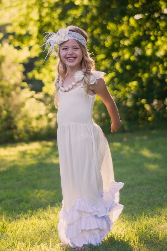 Flower Girl Dress Vintage Girl Dress Baby Dress By Poshinpinkkids