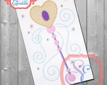 MAGIC WAND Design For Machine Embroidery INSTANT Download