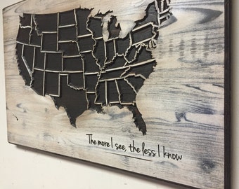 United States Wall Art rustic united states map wood map wall art carved us map United States Wall Art rustic united states map wood map wall art carved us map