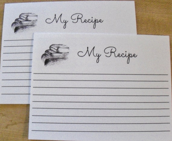 Recipe Cards/ Grandma's Recipe Cards / by LoraArtandStationery