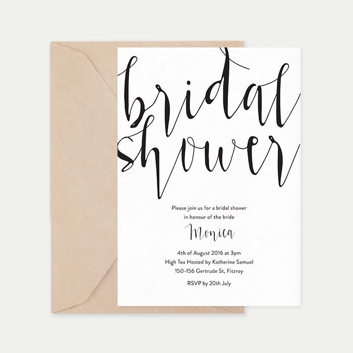 Bridal shower invitation, Black and white bridal shower invitations, Printable bridal shower invitations, Hens party invitations, Hens night