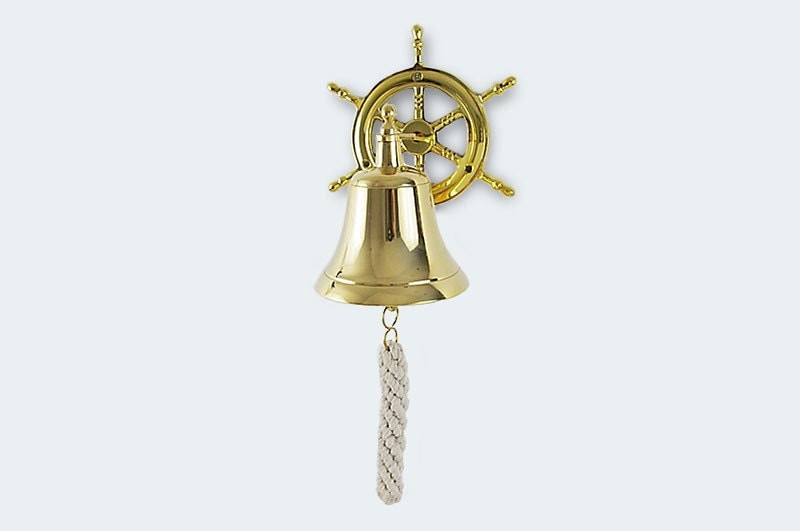 Wall Mount Anchor Captains Bell Nautical Bell Ships Bell