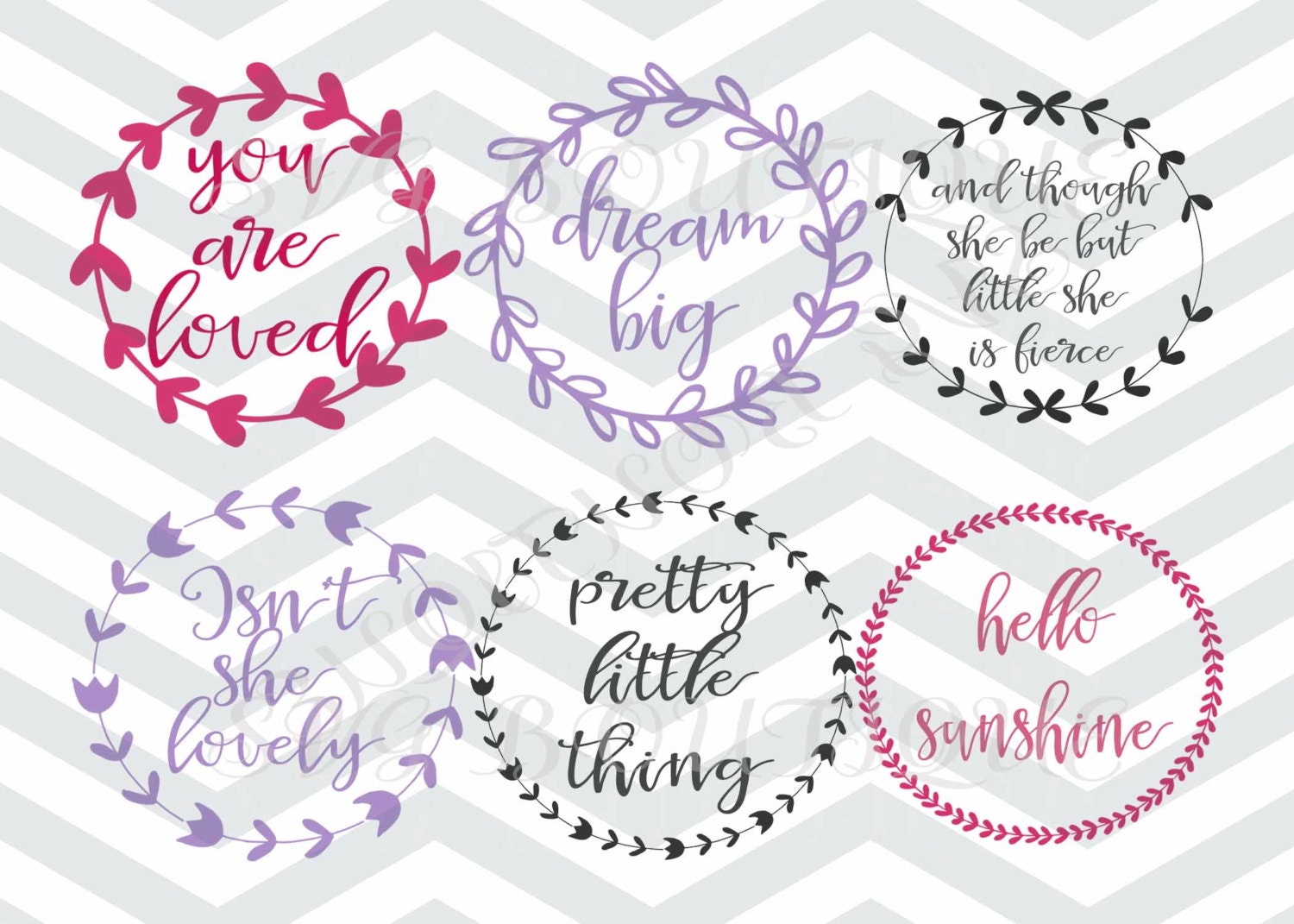 Download Laurel Wreath SVG File Quote SVG Sayings svg Cut Files