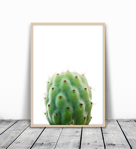 Items similar to Cactus Print Minimalist Print Cacti 