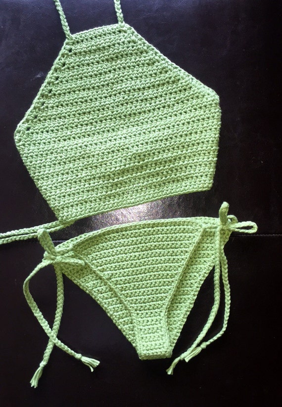Crochet bikini Crochet bikini bottoms by LostATLANTIShandmade