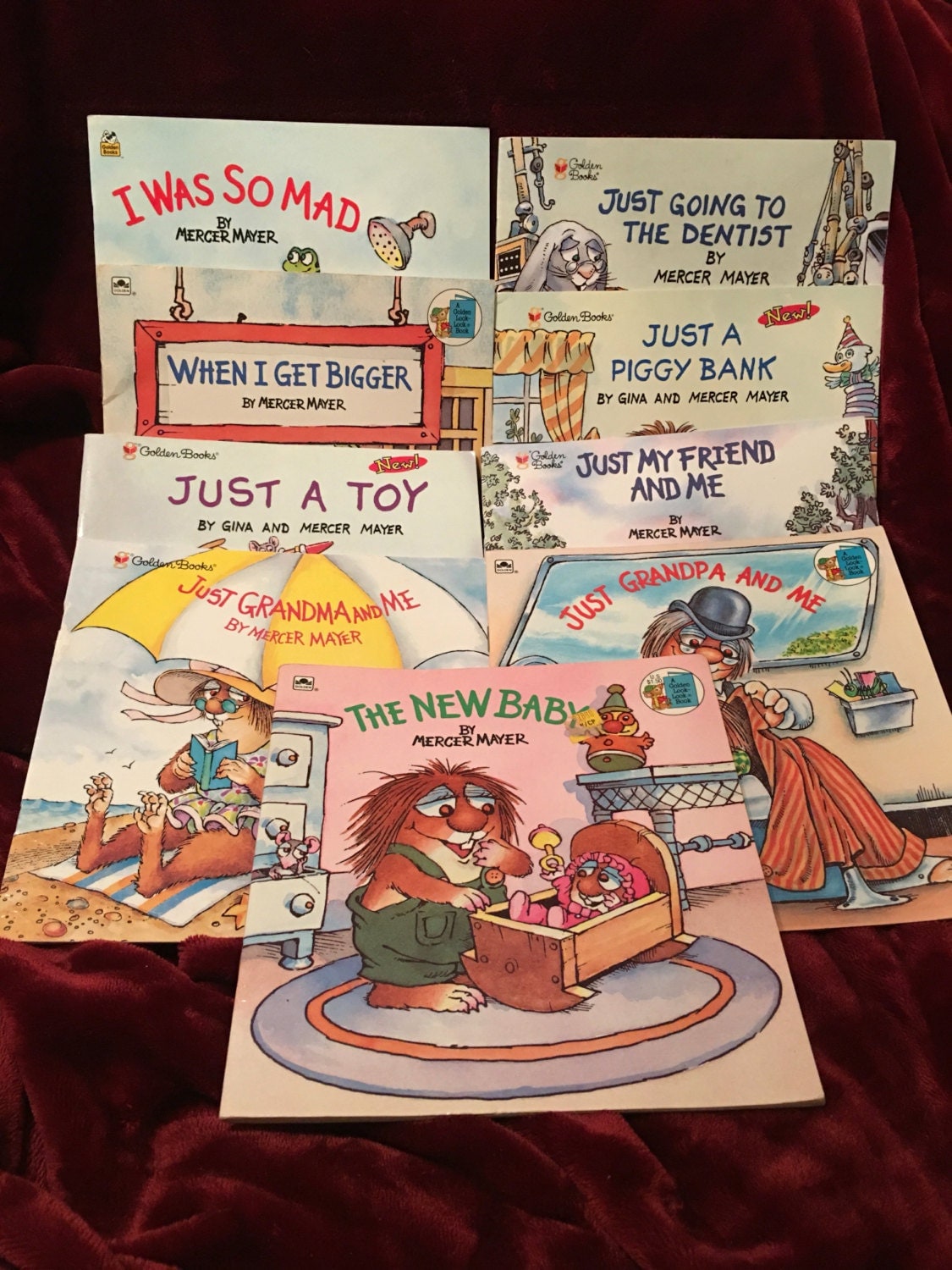 Set of 9 Mercer Mayer Books dates ranging from 19832003