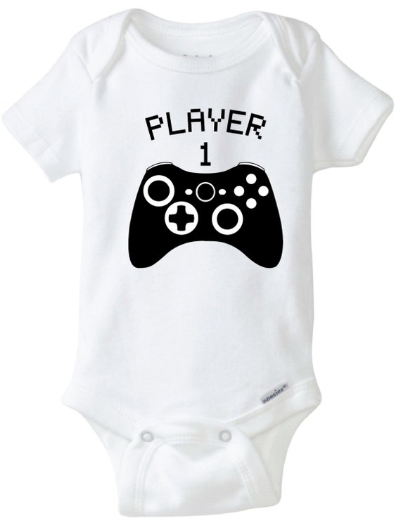 Download Multiplayer Gaming Baby Onesie Design, SVG, DXF and AI ...