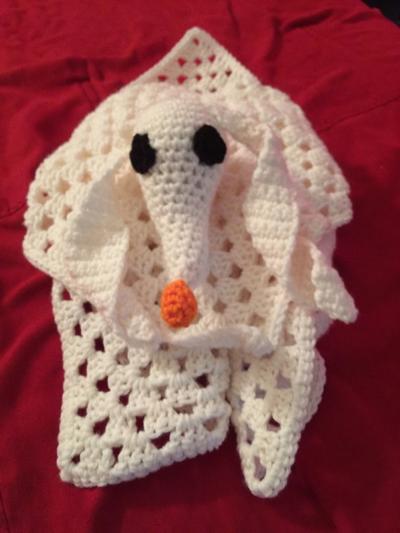 Nightmare Before Christmas Zero baby blanket