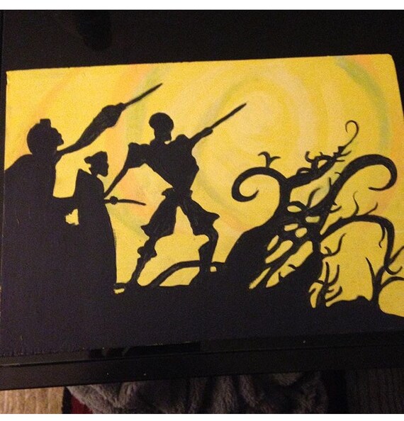 Items similar to Tale of the Three Brothers Painting on Etsy