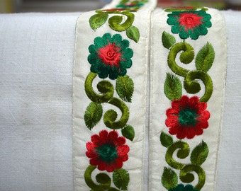 Embroidered Trim, Fabric trims and embellishments, Decorative Trims, Trim By The Yard, Trimming, trim ribbon, ribbon trim, Tapes and trim