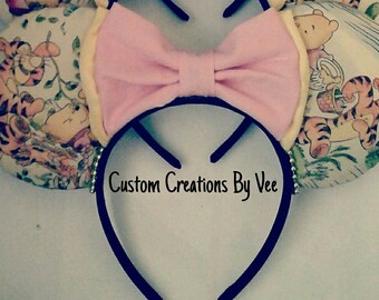 Winnie the pooh disney ears,winnie the pooh,disney ears,handmade ears