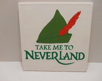 Take Me to Neverland 12x12" Painting