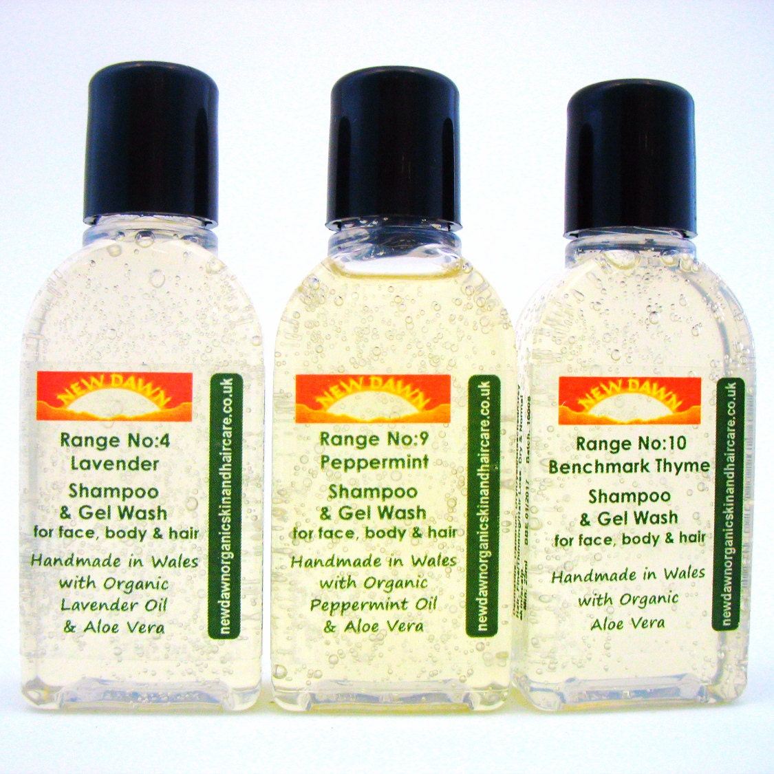 Alopecia and Hair Loss Shampoo Sample Pack Organic Shampoo