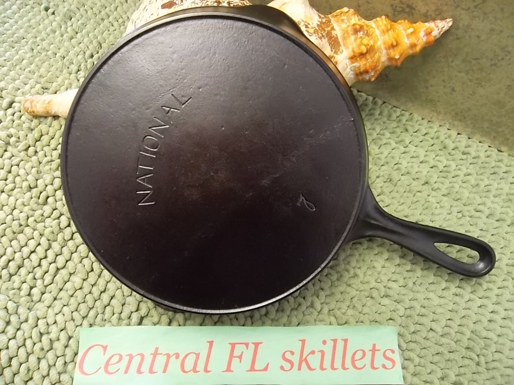 National 7 Cast Iron Skillet with Heat Ring by CentralFLskillets