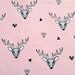 Blue Stags Baby Leggings Pink Stags Footed Legging Baby Footed Pants Baby Clothes Baby Gift Baby Boy Pants Baby Girl Pink Leggings