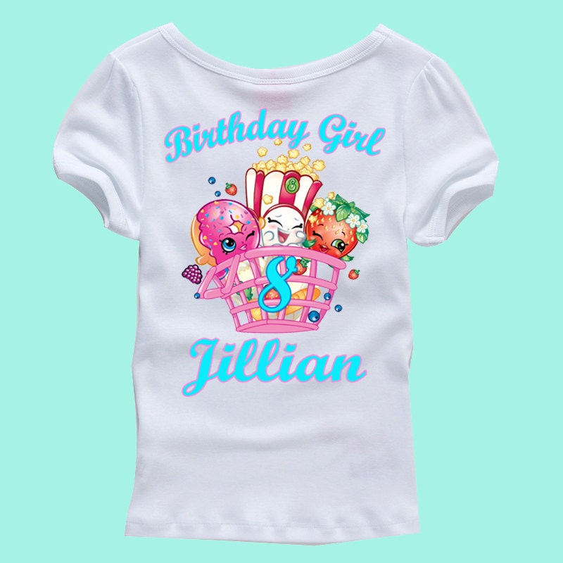shopkins birthday shirt