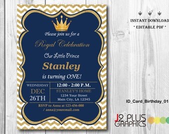 Prince Birthday Invitations 8