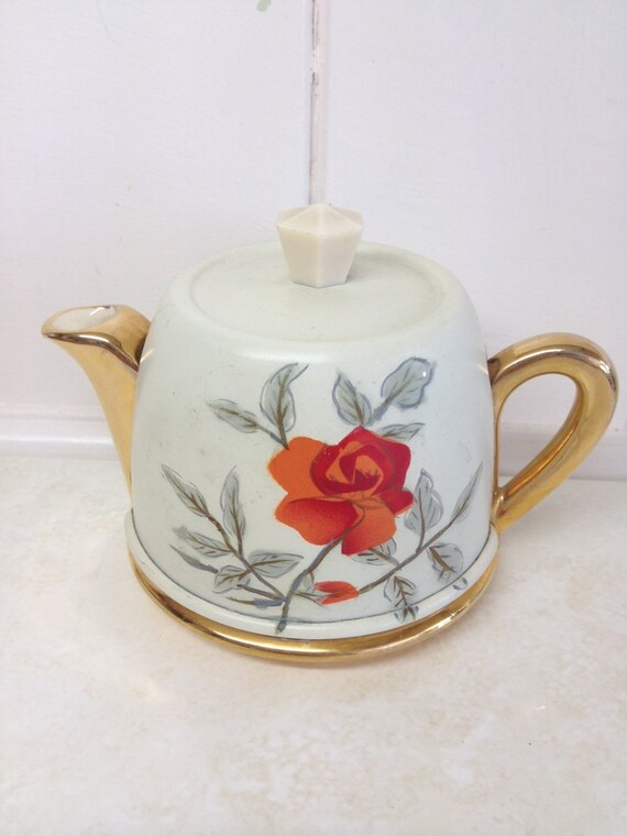 1950s Teapot Beverley teapot cream teapot vintage teapot