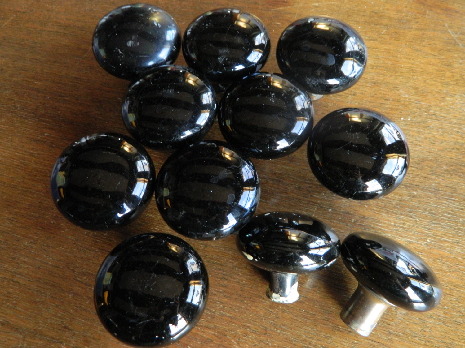 black doors knobs interior farmhouse