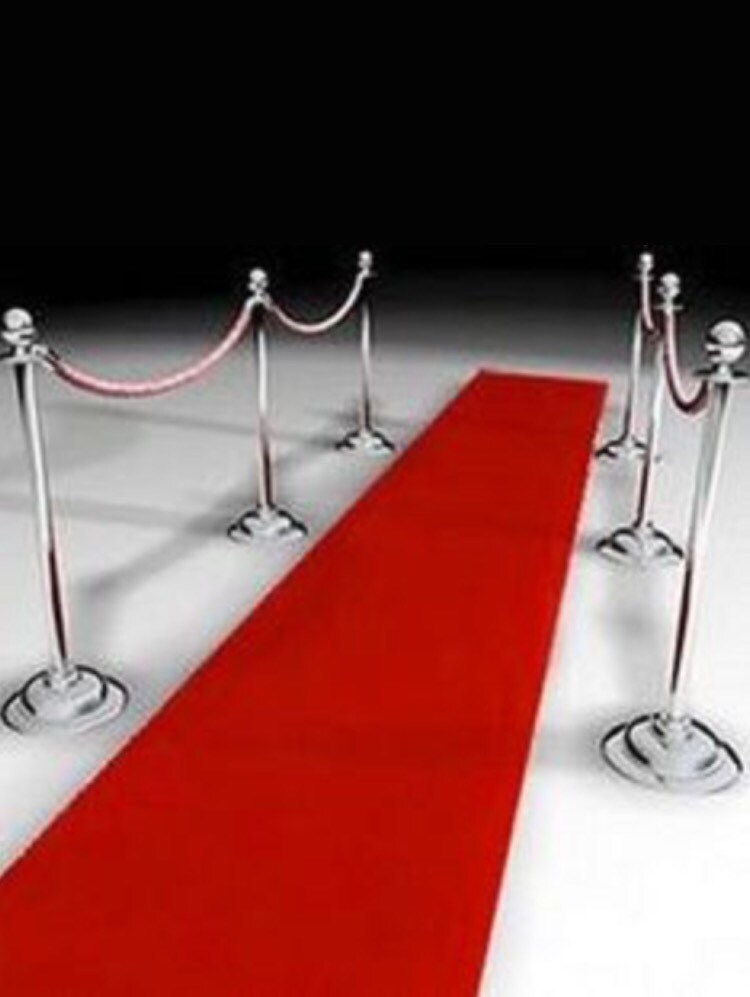 red carpet red carpet runner aisle runner prom Red velvet