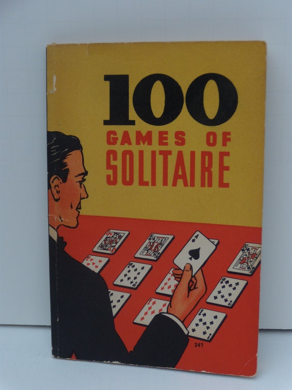 100 Games of Solitaire Card Game Book