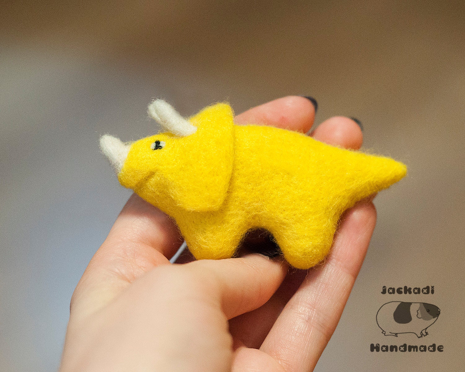 Dinosaur needle felted brooch felt dinosaur felt animals