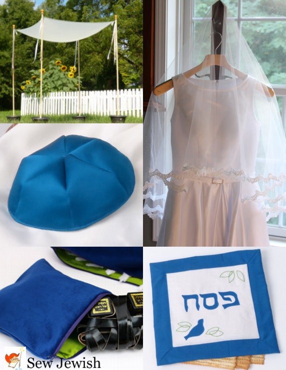 18 Jewish Sewing Patterns and Projects PDF Tallis Kippah