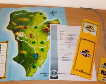 Jurassic Park Brochure Digital Download