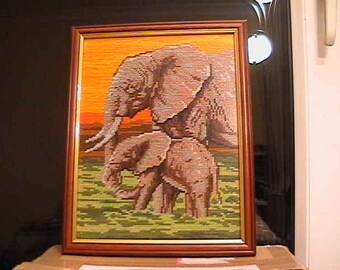 Mother & Baby Elephant