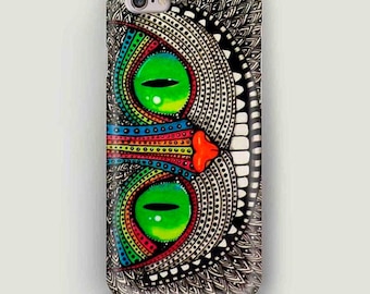Cheshire Cat iPhone 7 Case, iPhone 6S Case, iPhone 6 Plus Case, iPhone 5S Case, iPhone Case, Gift for Cat Lovers, Alice in Wonderland