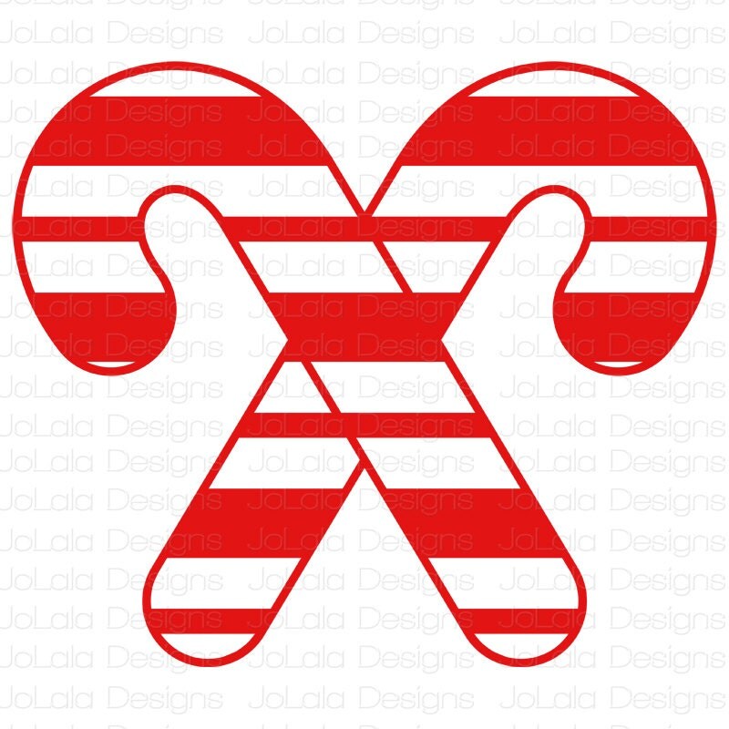 Candy Cane SVG Download File PNG EPS