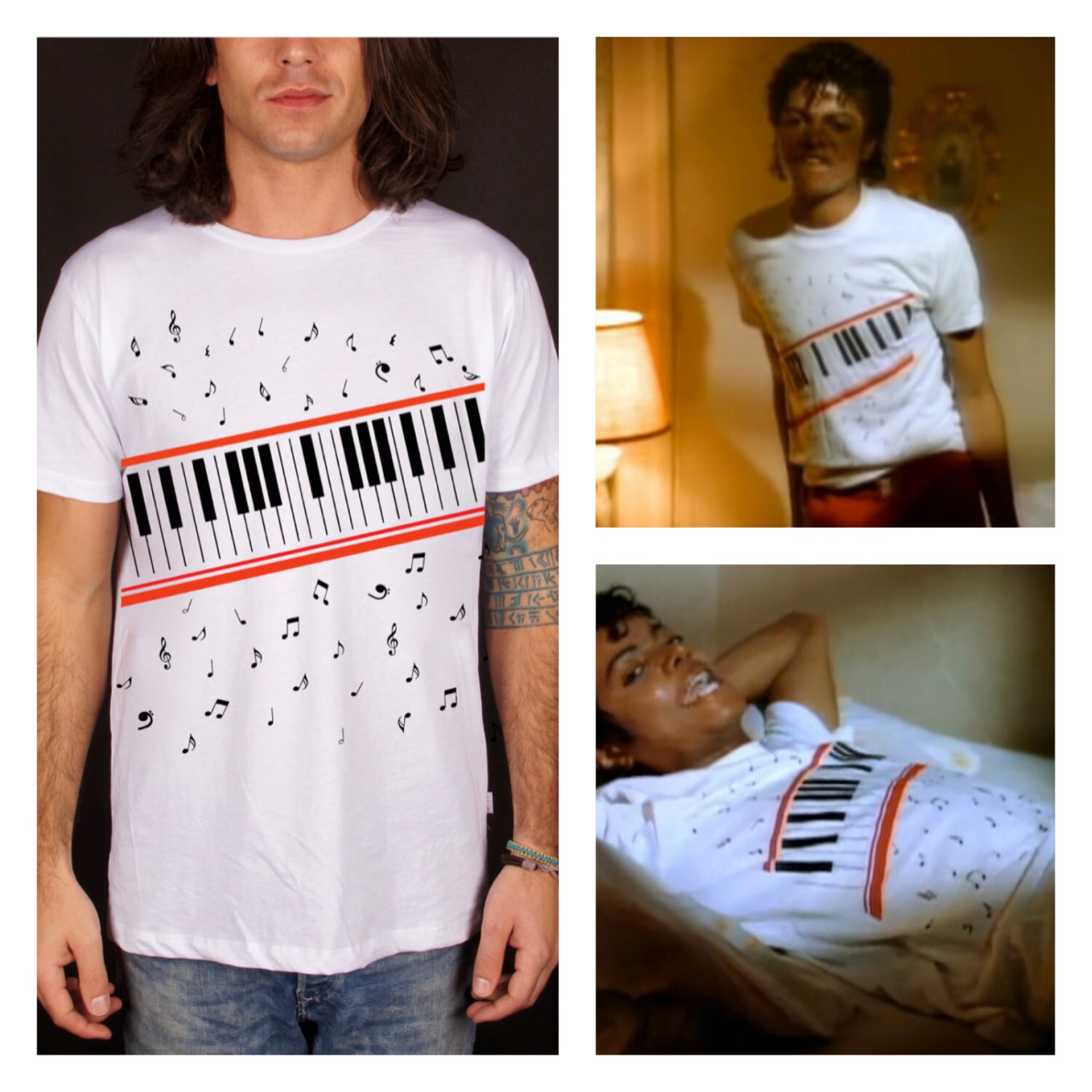 beat it video shirt