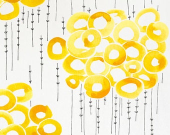IKEA STOCKHOLM Fabric, Yellow/002.289.94/Width 150 cm