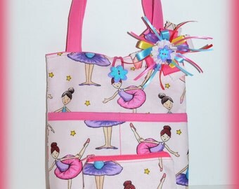 Ballerina Bag, Little Girls Ballerina Purse, Little Girls Ballerina Bag, Ballerina Bag & Coin Pouch Set, Girls Purse, Little Girls Purse