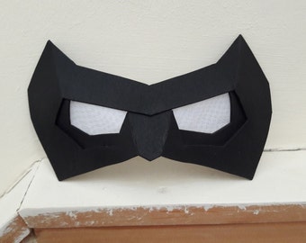 Robin / Nightwing Cosplay Eye Mask / Domino Mask Foam Template