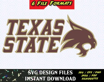 Texas State SVG Vinyl Cutting Decal, for Mugs, T Shirts, Cars SVG files for Silhouette Cameo Cut Files, Svg Cutting Files. SVG Decal
