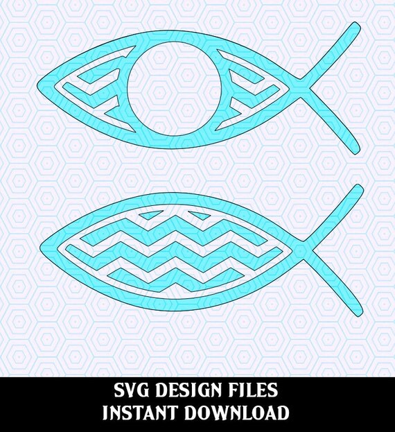 Download Little Fish SVG Monogram Frames SVG Cutting Files Vector ...