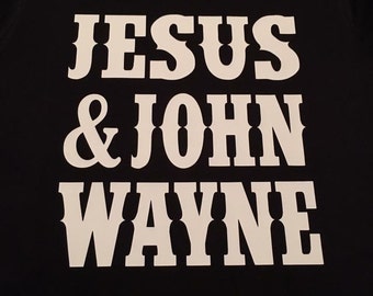 who wrote jesus and john wayne