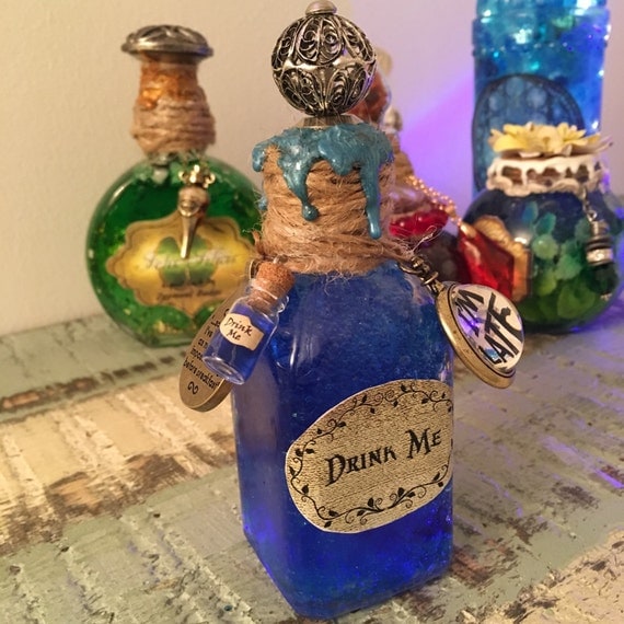 Alice in Wonderland Drink Me potion Disney alic by GeekeryImagined