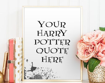 Digital Quotes Harry Potter We teachers are rather by OohPrint