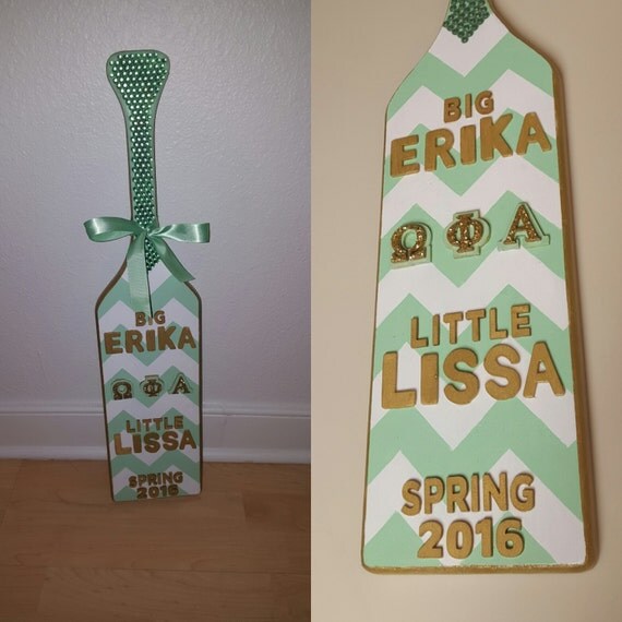 Custom Sorority Paddle by KPsCustomDesigns on Etsy