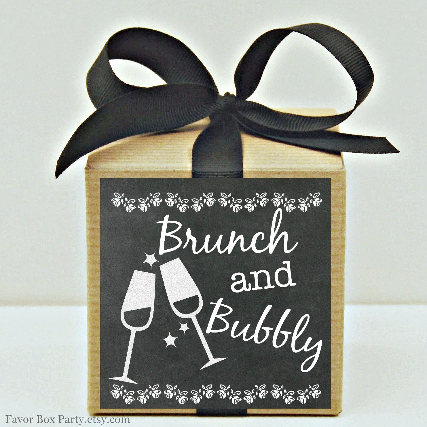 BRUNCH AND BUBBLY Wedding Favors Bridal Shower Bridal