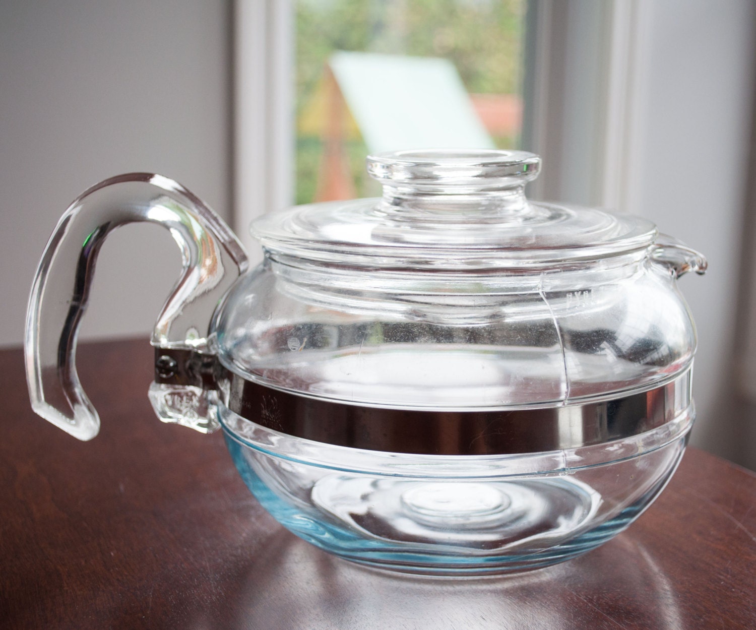 Vintage Pyrex Flameware Teapot Pyrex 6 Cup