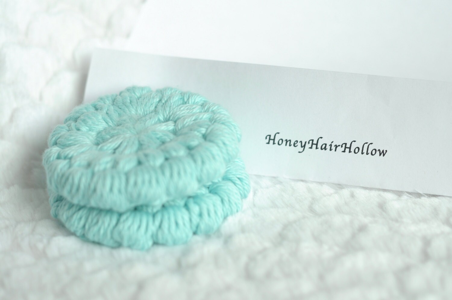 Reusable Doublesided Exfoliating Face Wash Pads//Thick Face