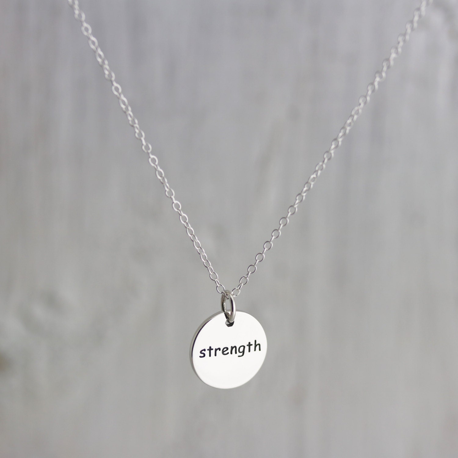 Necklace that represents strength Clearance