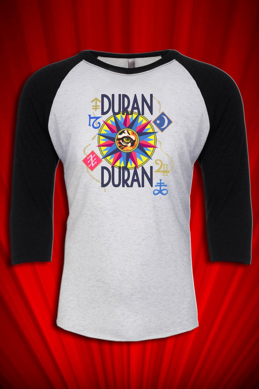 Duran Duran Vintage Tee Tour Tshirt Concert Jersey Seven